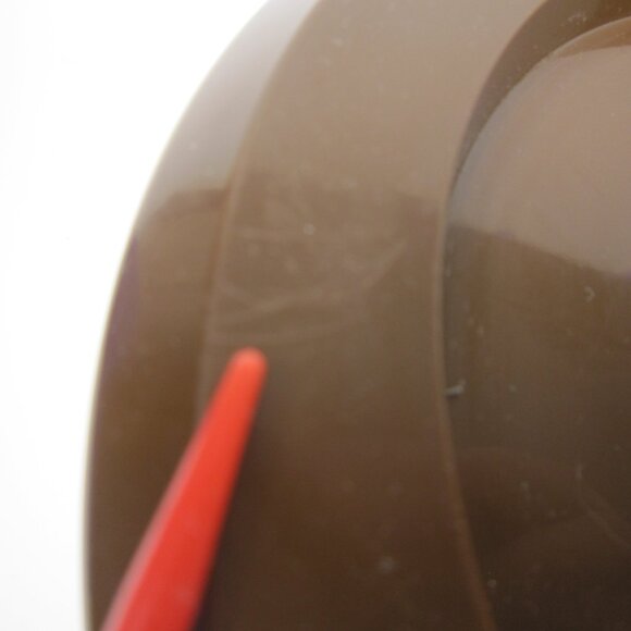 Sterilite 4 pc Vintage Beige / Brown Canisters: Coffee, Tea, Sugar, Flour - Used - Picture 11 of 16